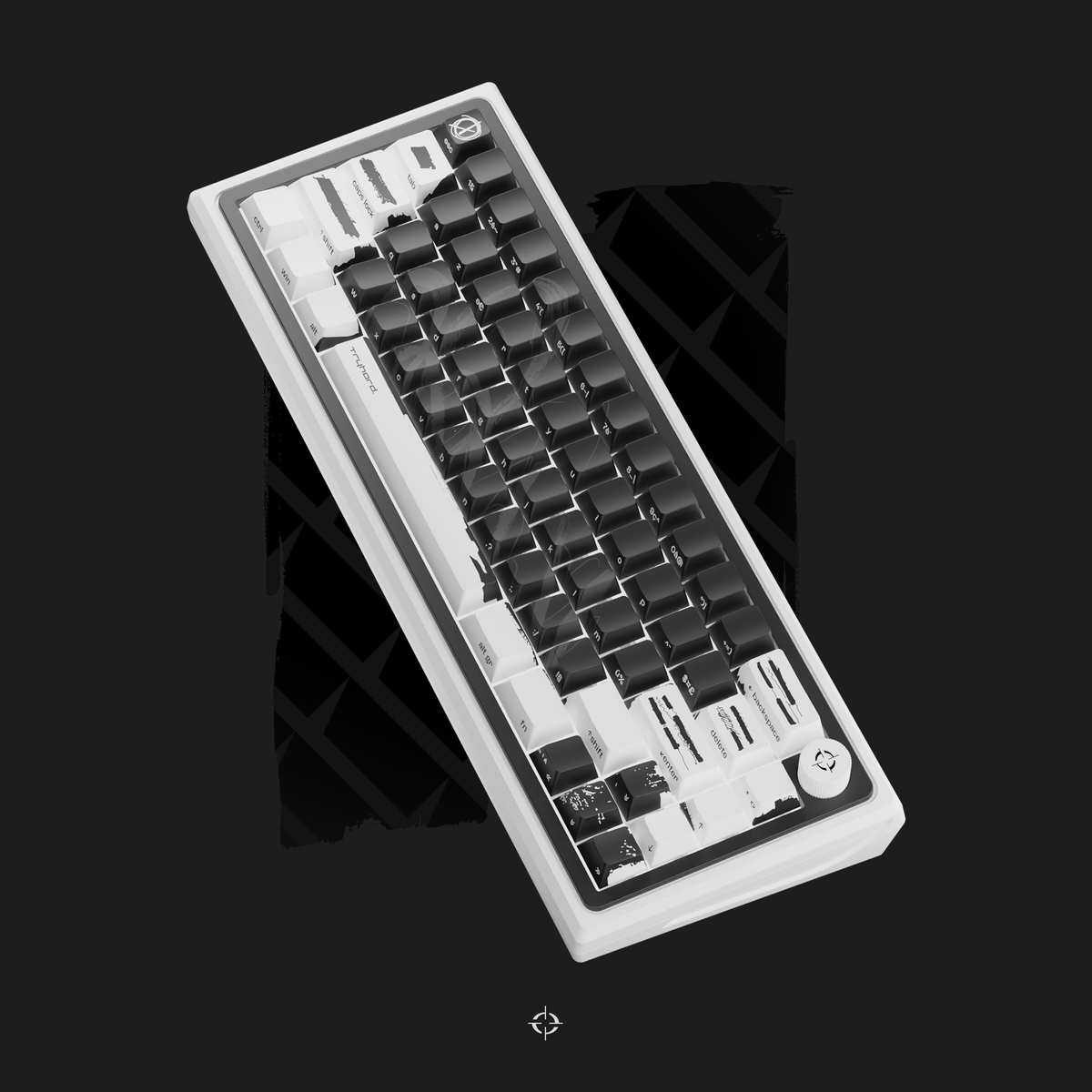 Tryhard Keyboard Clavier Mécanique 65% Noir Tryhard – Performance et Design Compact