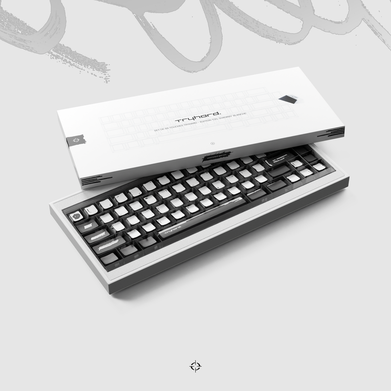 Tryhard Keyboard Clavier 65% compact pour gamers | Tryhard